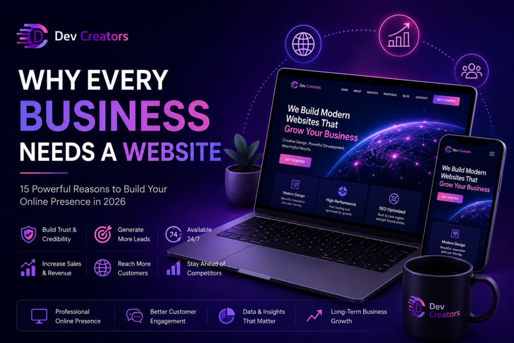 Why Every Business Needs a Website in 2026