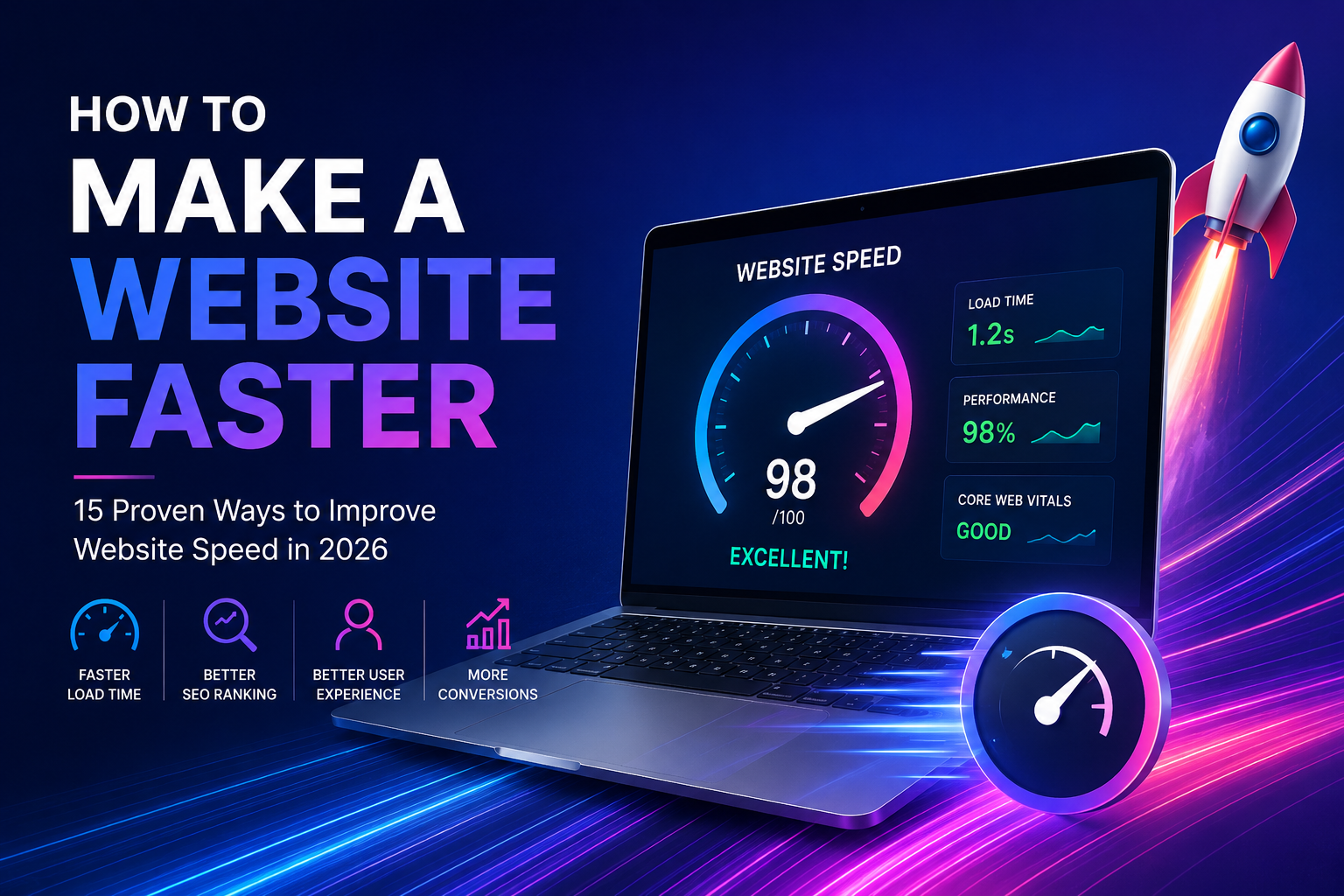 How to Make a Website Faster: 15 Proven Ways to Improve Website Speed in 2026